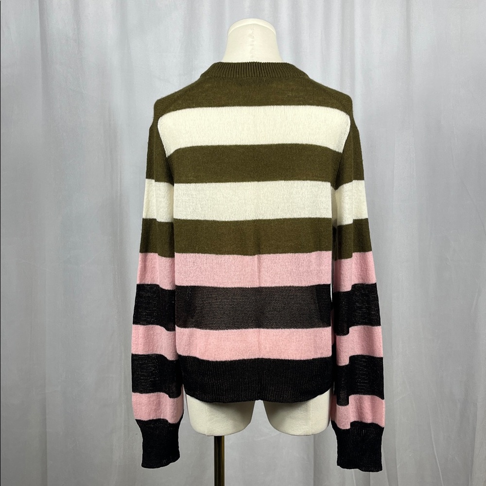 Rag & Bone Annika Stripe Cashmere Sweater. - Picture 4 of 9